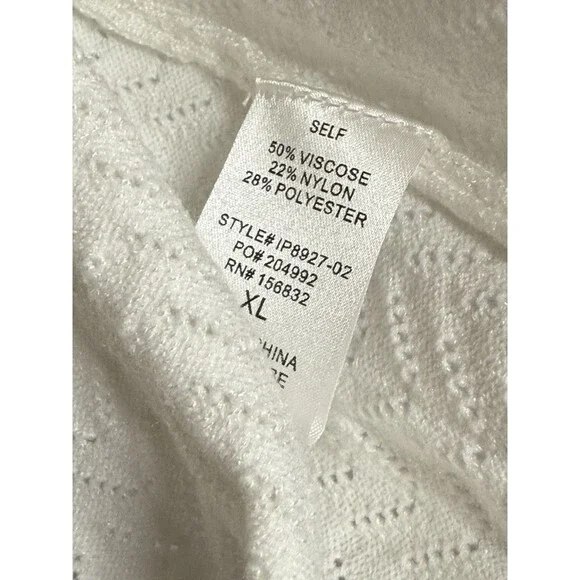 BiBi Floral Embroidered Blouse with Striped Sleeves - Picture 11 of 15